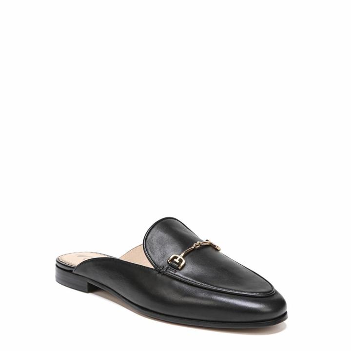 LINNIE OPEN BACK LOAFER (BLACK) - SAM EDELMAN