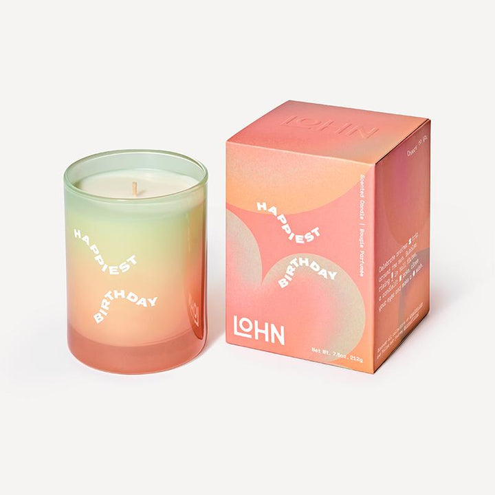 HAPPIEST BIRTHDAY CANDLE - LOHN