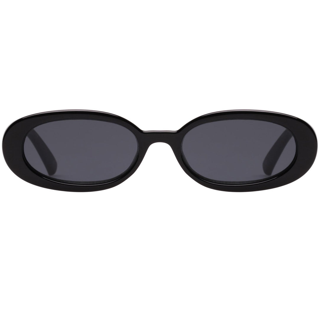OUTTA LOVE SUNGLASSES (BLACK) - LE SPECS