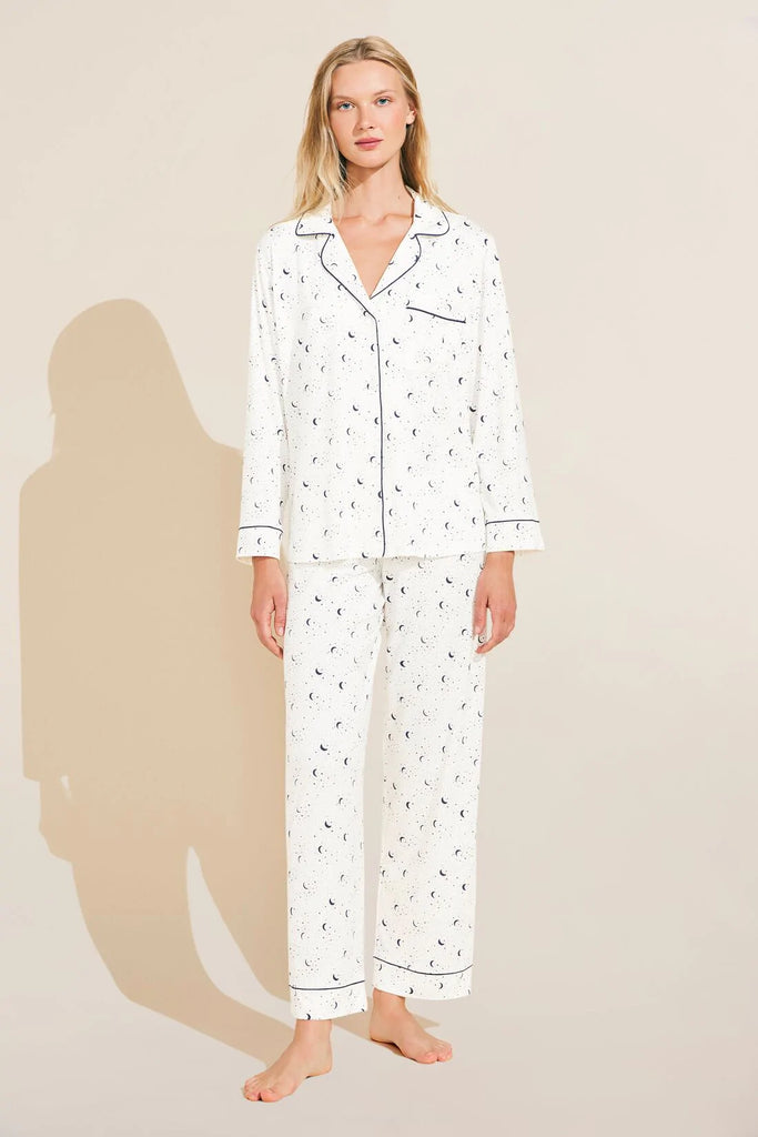 GISELE LONG SLEEVE PJ SET (CELESTIAL IVORY) - EBERJEY