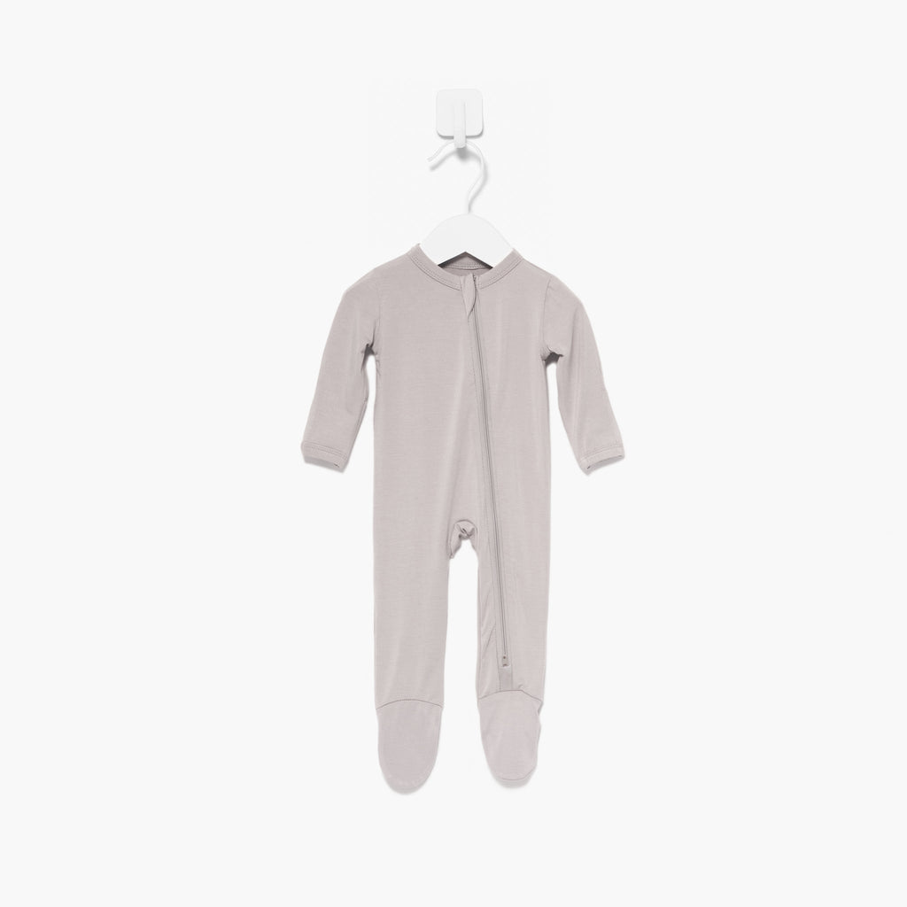 ZIP FOOTED SLEEPER (FAWN) - LUNA CAY