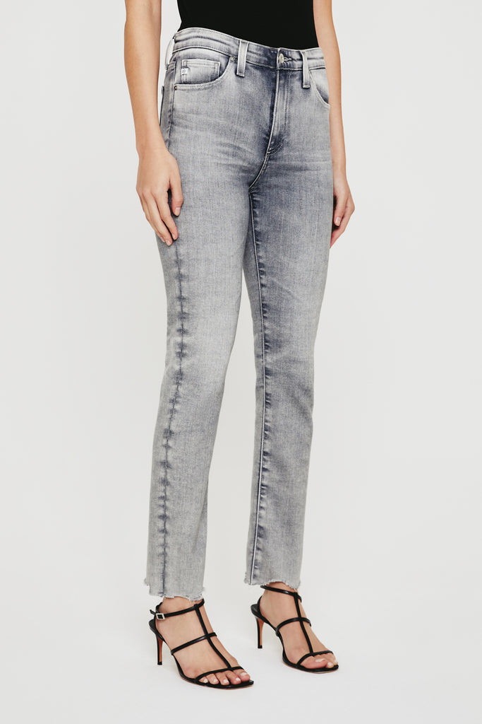 MARI CROP STRAIGHT LEG JEAN (22 YEARS CAST SHADOW) - A.G. DENIM