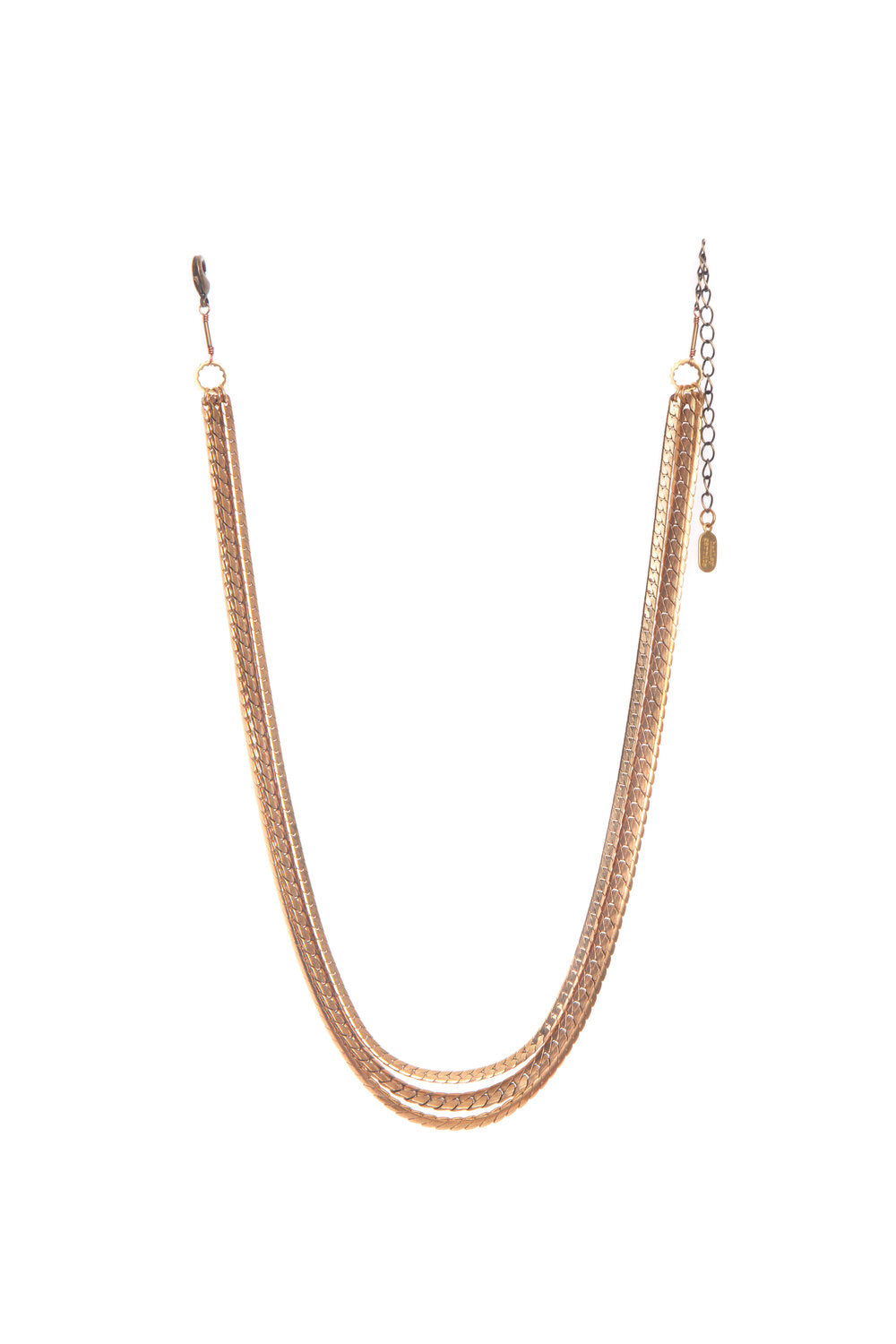 ACROPOLIS LARGE MIXED CHAIN NECKLACE - HAILEY GERRITS