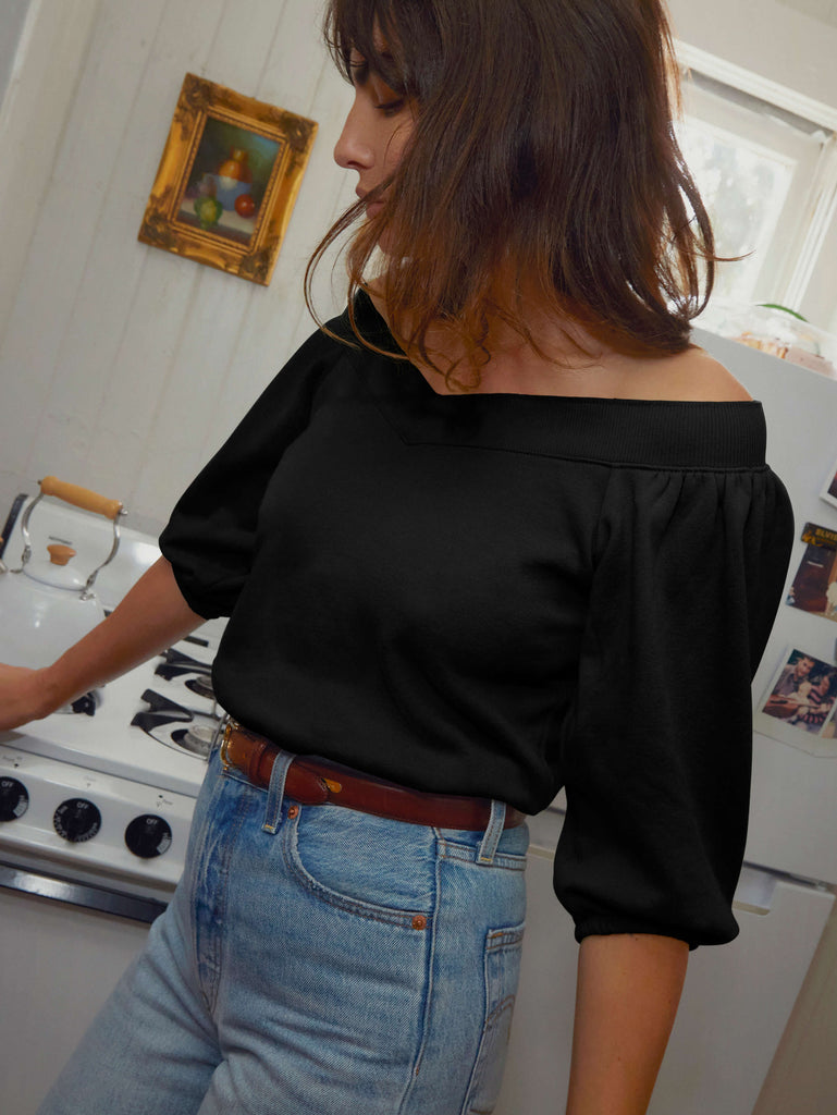 ODETTA OFF THE SHOULDER TOP - NATION