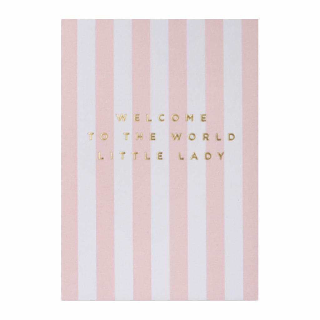 WELCOME TO THE WORLD LITTLE LADY - PAPER E. CLIPS