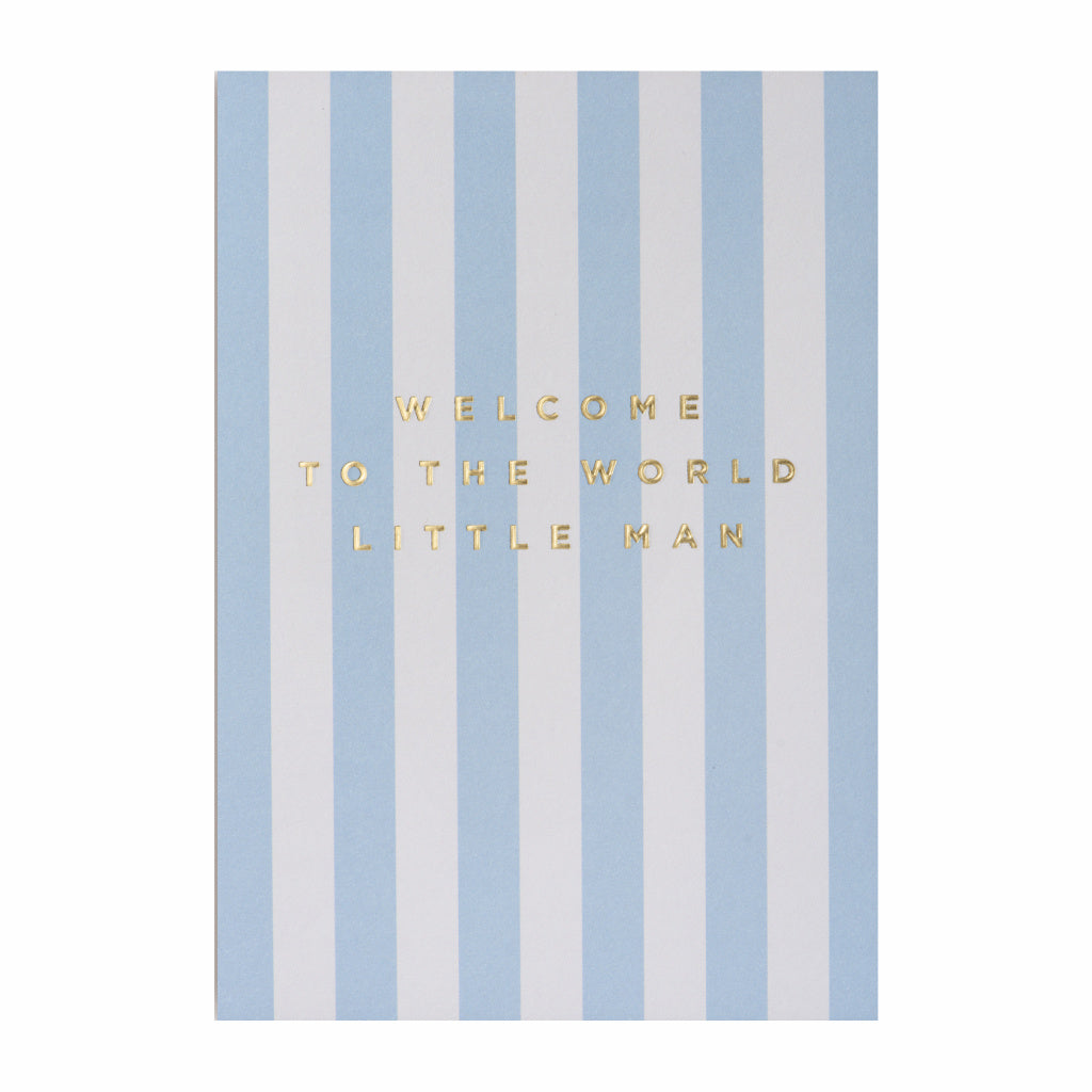 WELCOME TO THE WORLD LITTLE MAN - PAPER E. CLIPS