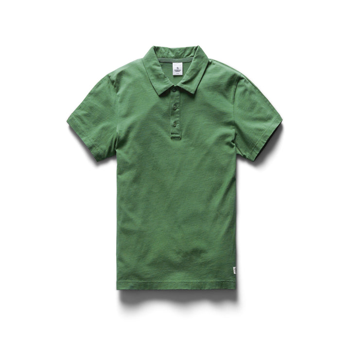PIMA JERSEY POLO (JADE) - REIGNING CHAMP