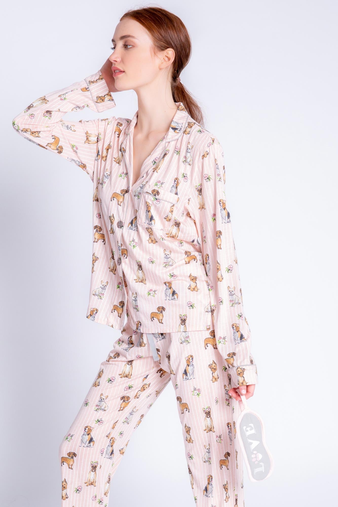 PLAYFUL PRINTS LOVE DOGS PJ SET PJ SALVAGE Joelle s Jeff s Guyshop