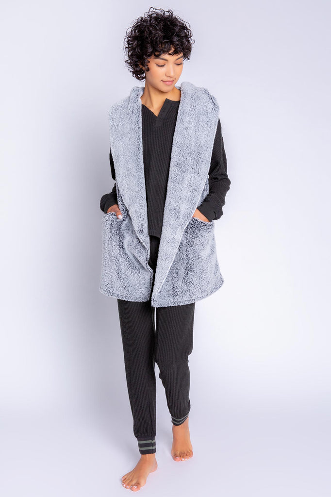COZY VEST (FROST) - PJ SALVAGE