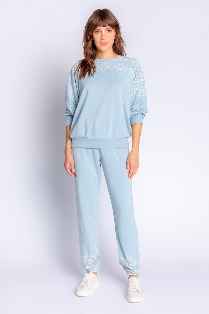 MOUNTAIN BOUND FAIR ISLE TOP - PJ SALVAGE