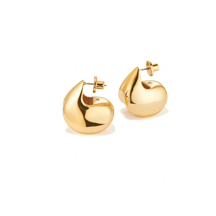 NOUVEAUX PUFF EARRINGS (GOLD) - JENNY BIRD