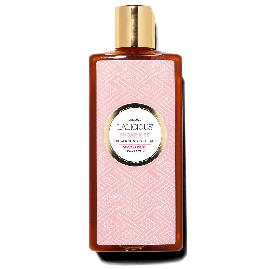 10oz SUGAR KISS SHOWER OIL - LALICIOUS
