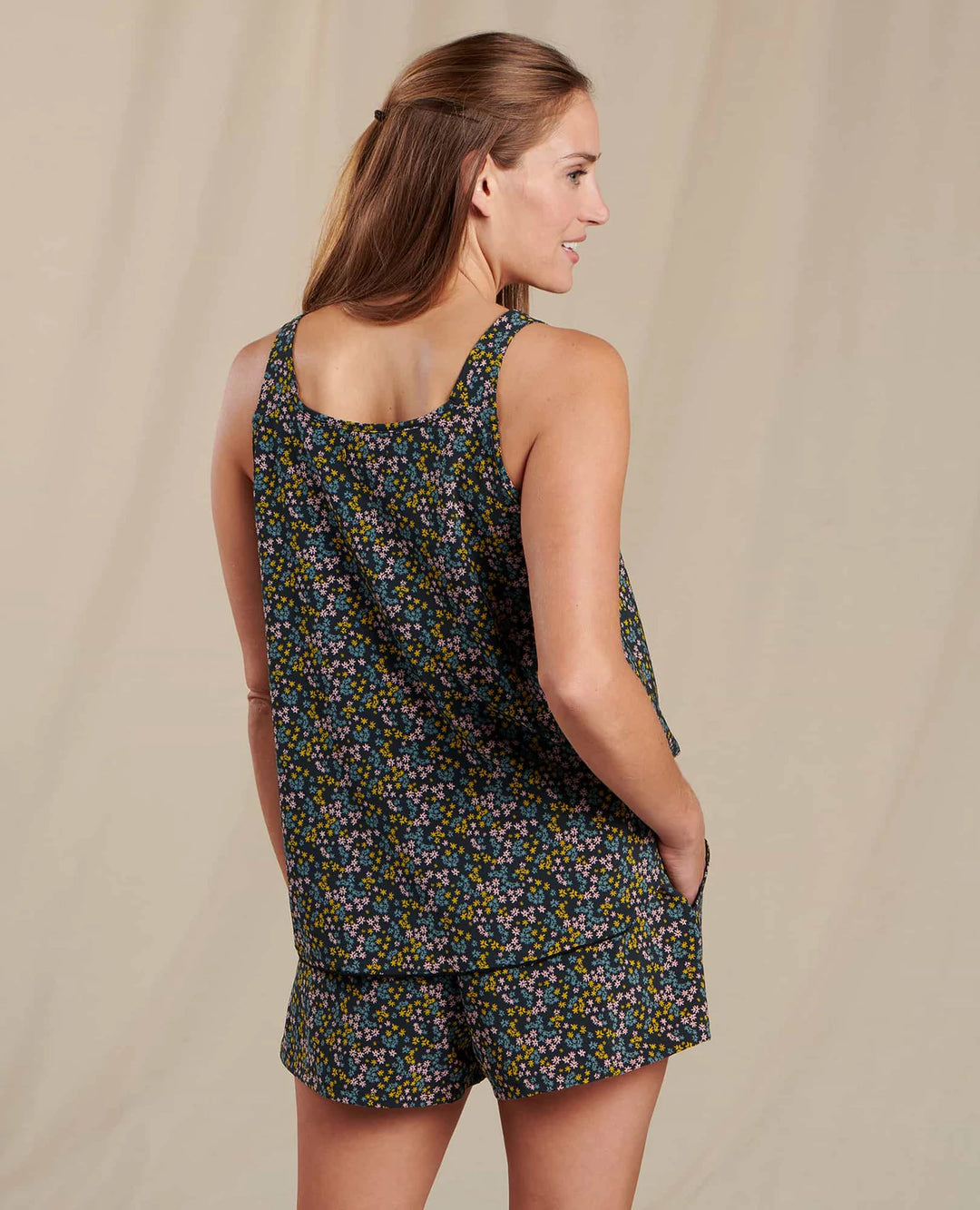 SUNKISSED TANK (BLACK STAR PRINT) - TOAD&CO