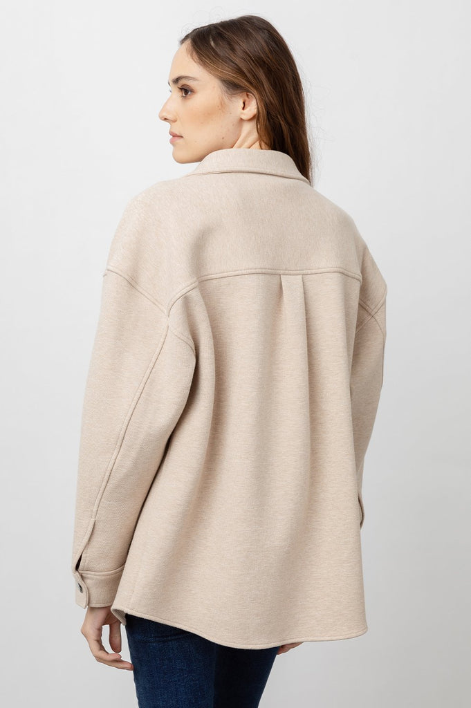 TURNER SHIRT JACKET (OATMEAL) - RAILS