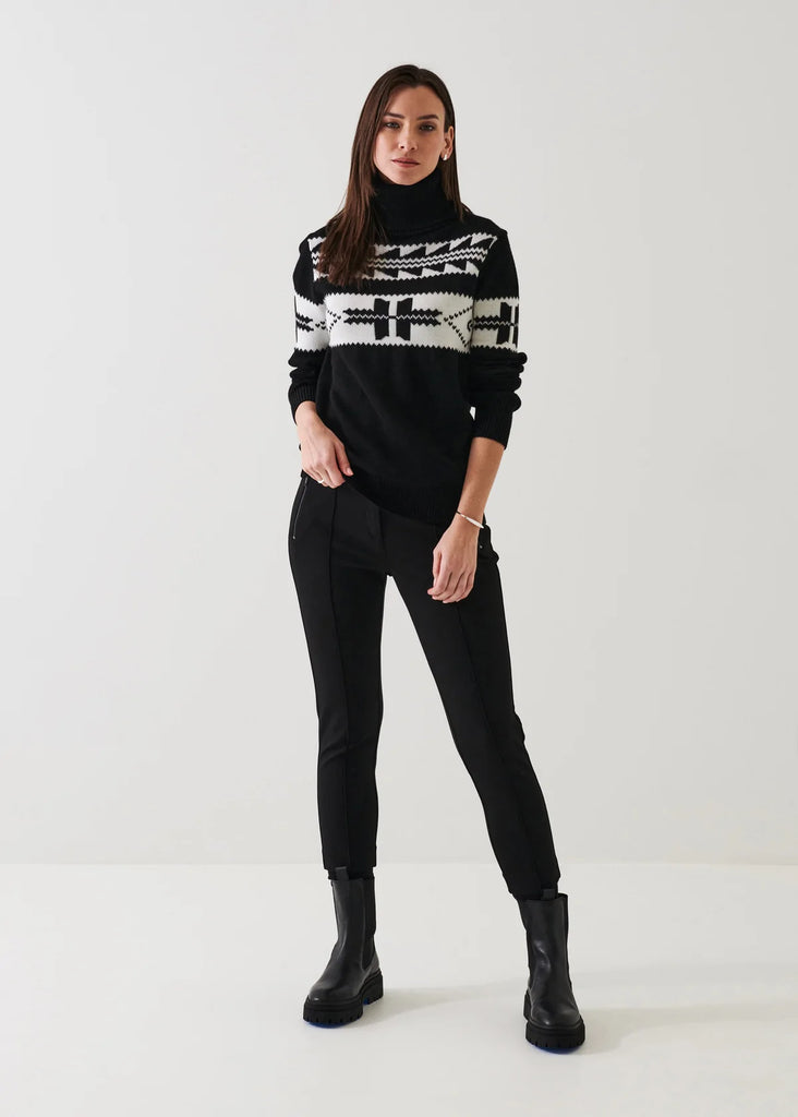 FAIR ISLE CLASSIC TURLENECK - PATRICK ASSARAF