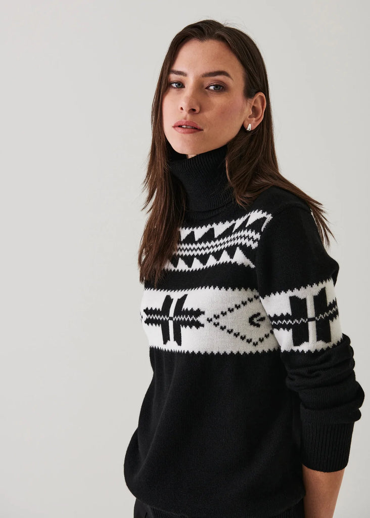 FAIR ISLE CLASSIC TURLENECK - PATRICK ASSARAF