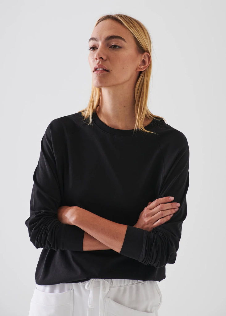 PIMA COTTON OVERSIZED SWEATSHIRT - PATRICK ASSARAF