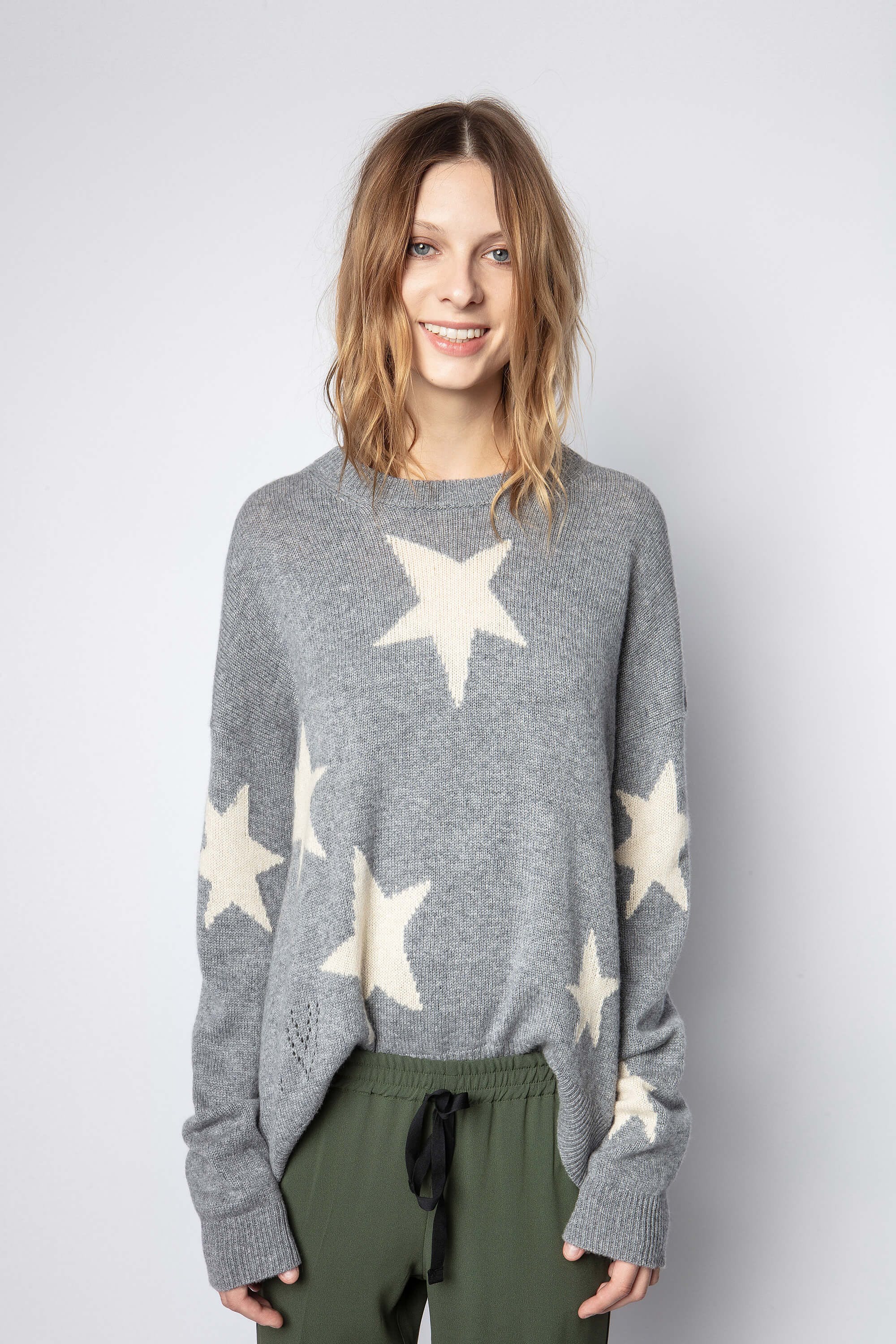 CASHMERE STAR PULLOVER ZADIG VOLTAIRE