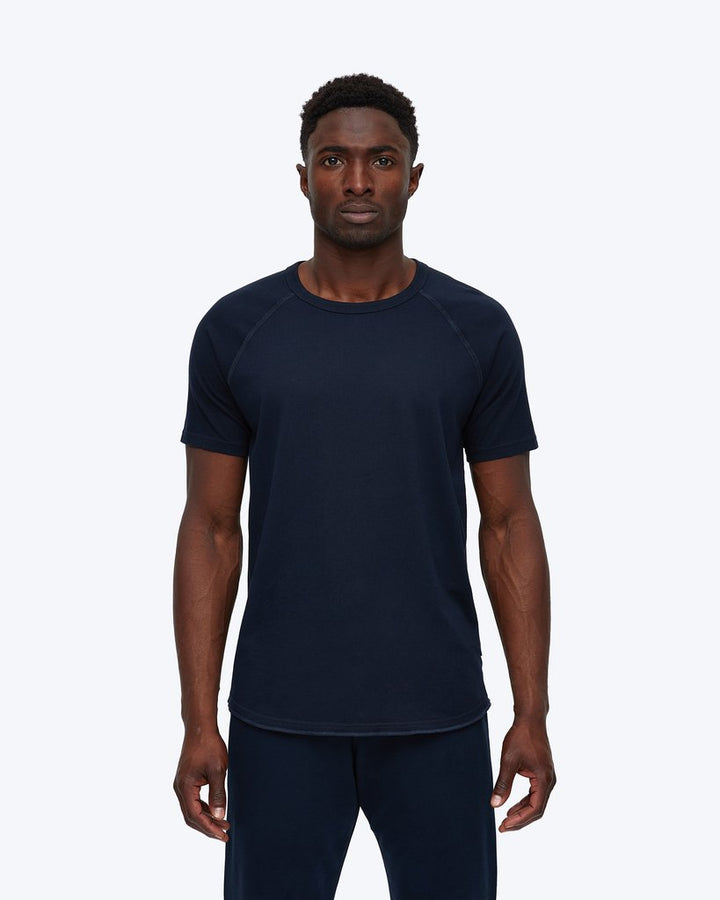 COTTON JERSEY TEE (NAVY) - REIGNING CHAMP