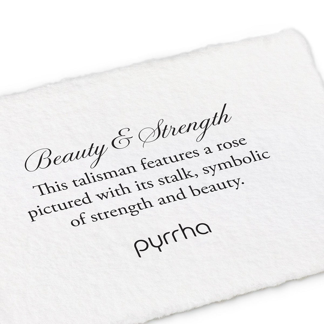 BEAUTY & STRENGTH NECKLACE - PYRRAH