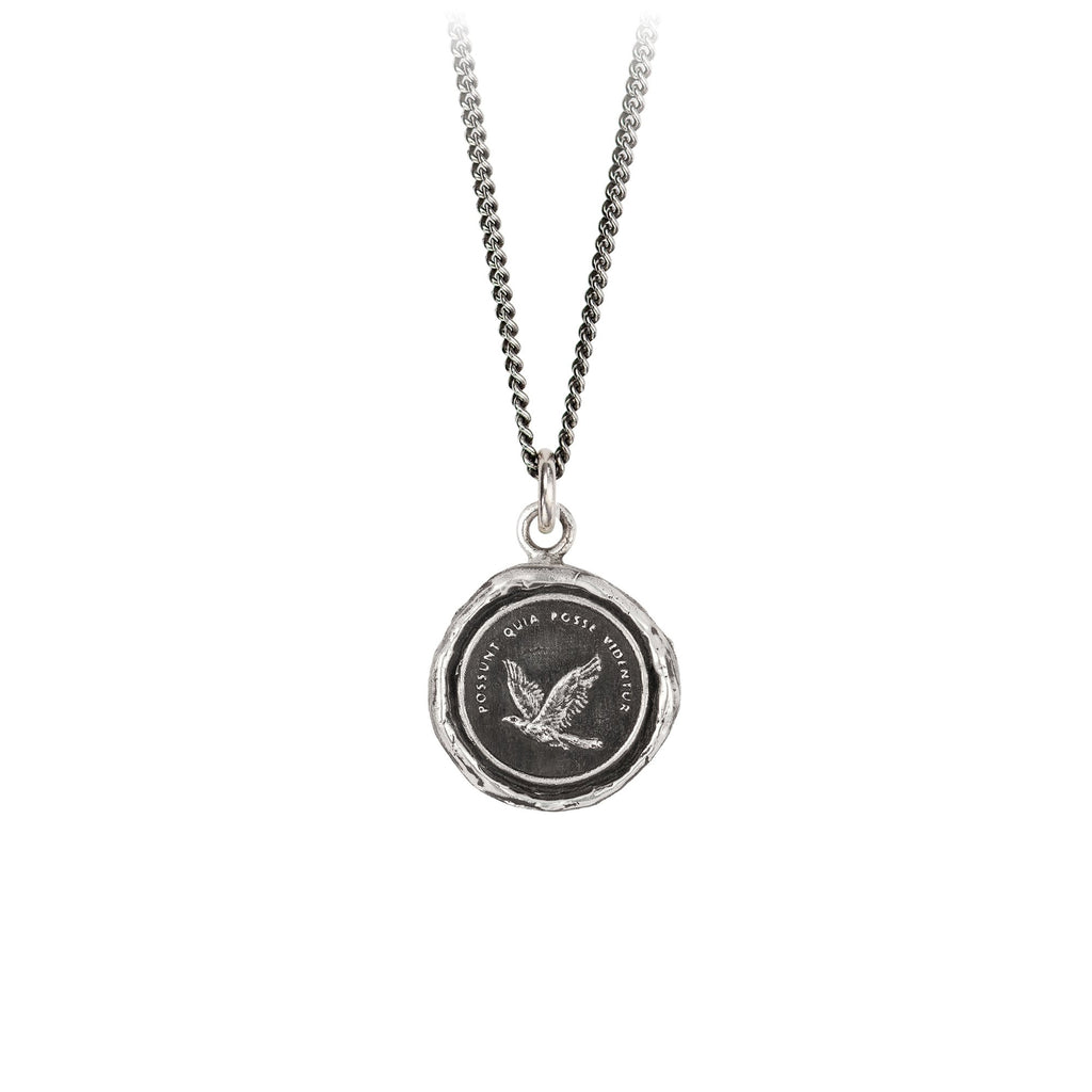 BELIEVE YOU CAN NECKLACE (18") - PYRRHA