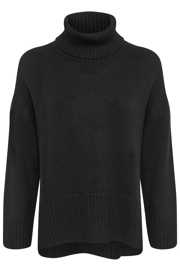 KRISTEL TURTLENECK (BLACK) - PART TWO