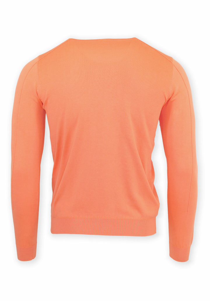 CREWNECK SWEATER (CORAL) - BLUE INDUSTRY