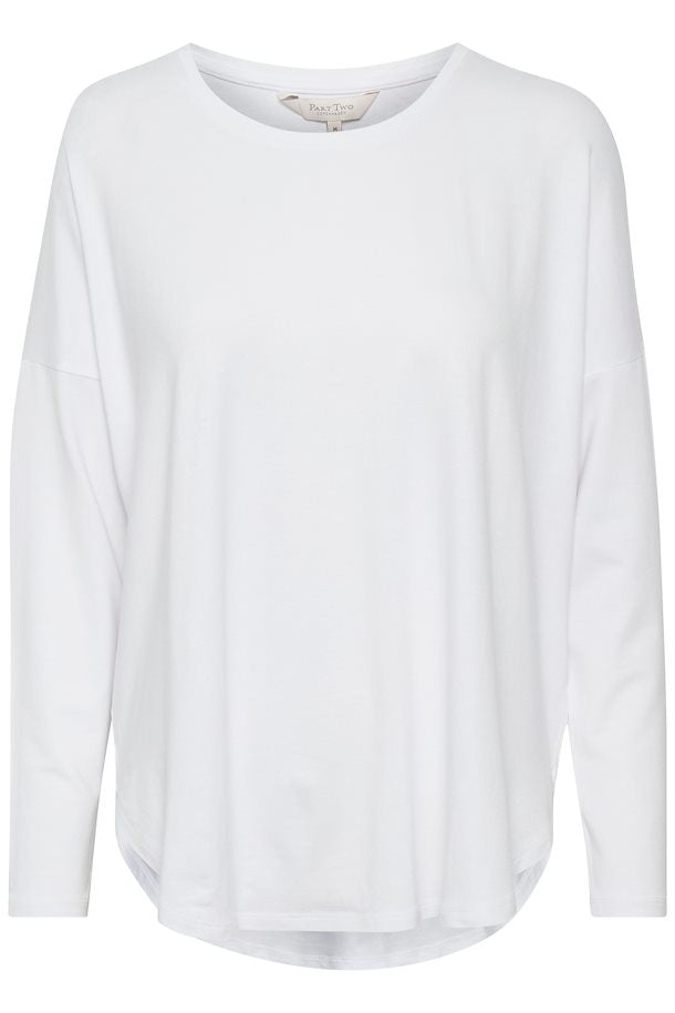 FALA LONG SLEEVE TEE (BRIGHT WHITE) - PART TWO