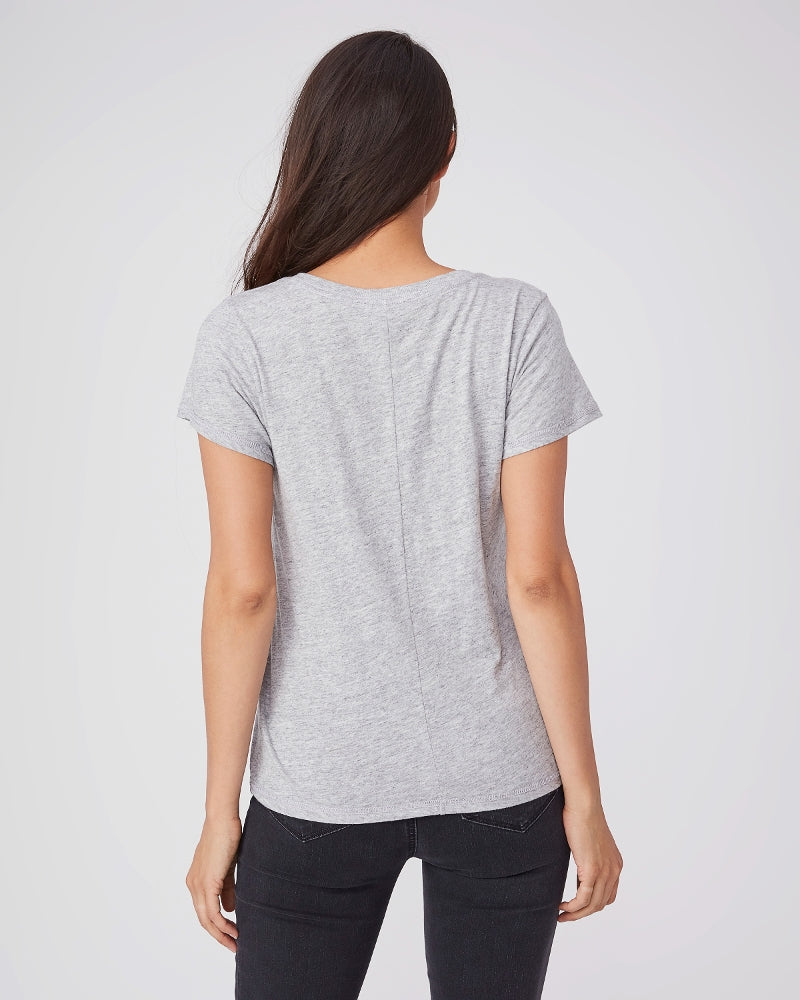 ZAYA T-SHIRT (GREY) - PAIGE