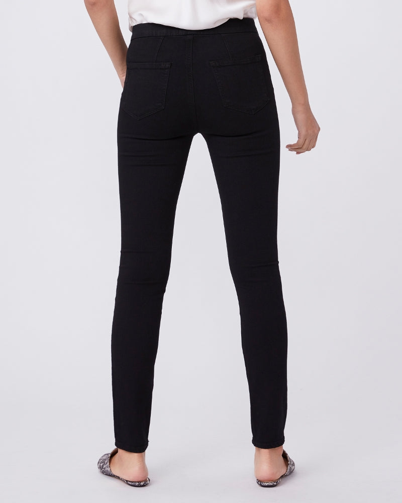 HOXTON PULL ON ULTRA SKINNY (BLACK SHADOW) - PAIGE