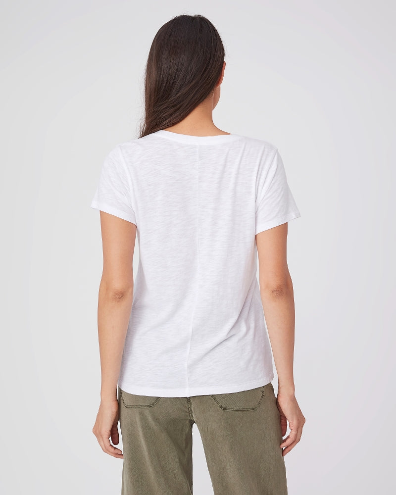 ZAYA T-SHIRT (WHITE) - PAIGE