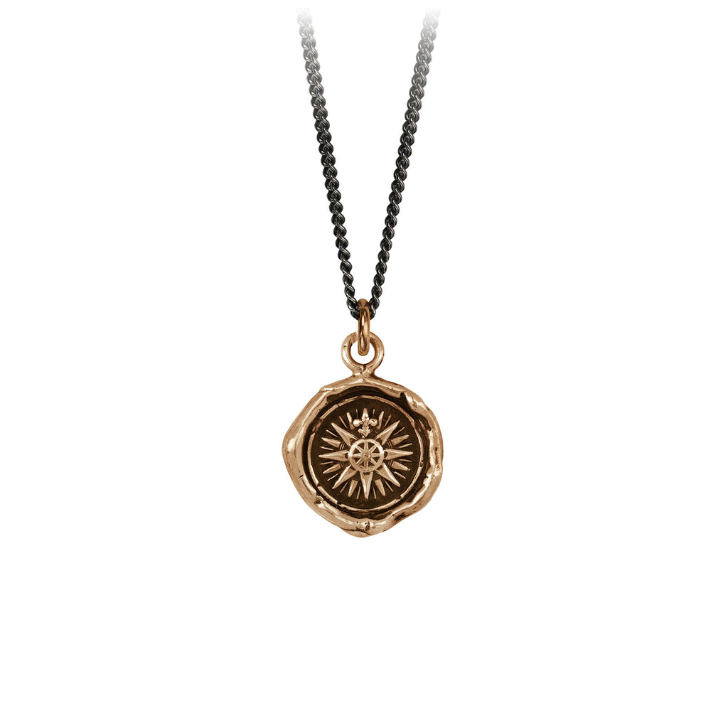 DIRECTION NECKLACE (BRONZE) - PYRRHA