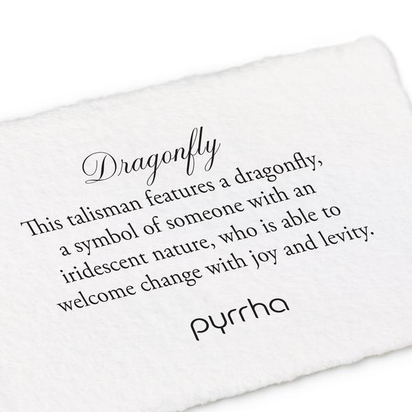 DRAGONFLY NECKLACE - PYRRHA