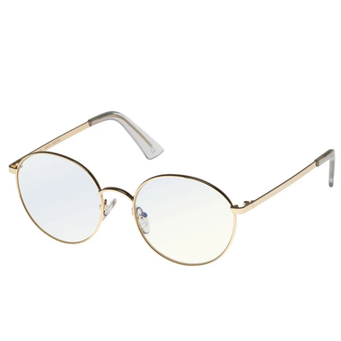 BOTHERING SIGHTS BLUE LIGHT GLASSES (GOLD) - TBC BY LE SPECS
