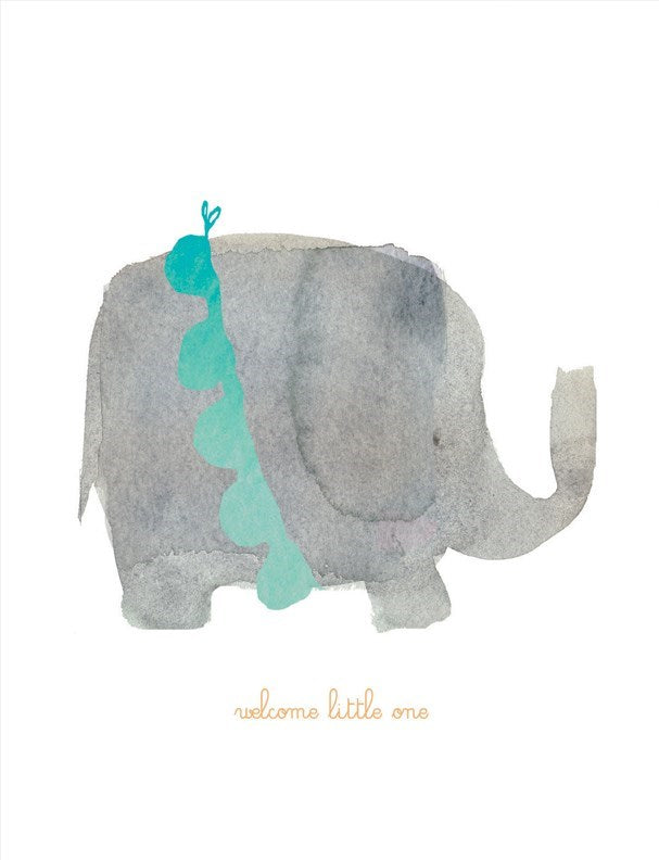 WELCOME LITTLE ONE - PAPER E. CLIPS