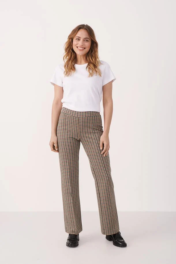 PONTAS PULL-ON TROUSER (EVERGREEN CHECK)  - PART TWO