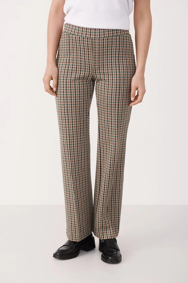 PONTAS PULL-ON TROUSER (EVERGREEN CHECK)  - PART TWO