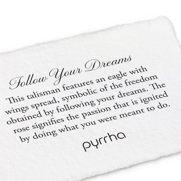 FOLLOW YOUR DREAMS RING -  PYRRHA