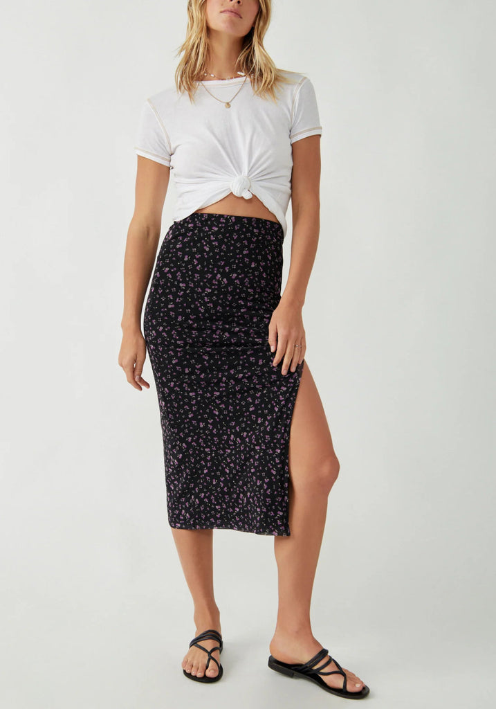 ROSALIE MESH MIDI SKIRT FREE PEOPLE Joelle s Jeff s Guyshop