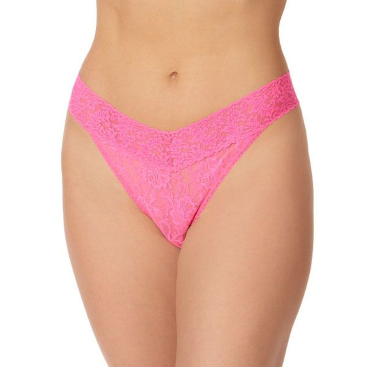 ORIGINAL RISE THONG (FIESTA PINK) - HANKY PANKY