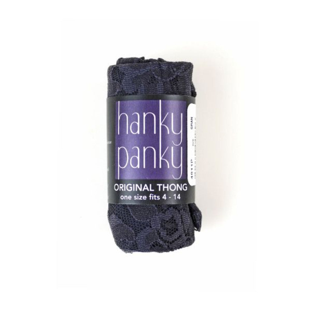 ORIGINAL RISE THONG  (GRANITE) - HANKY PANKY