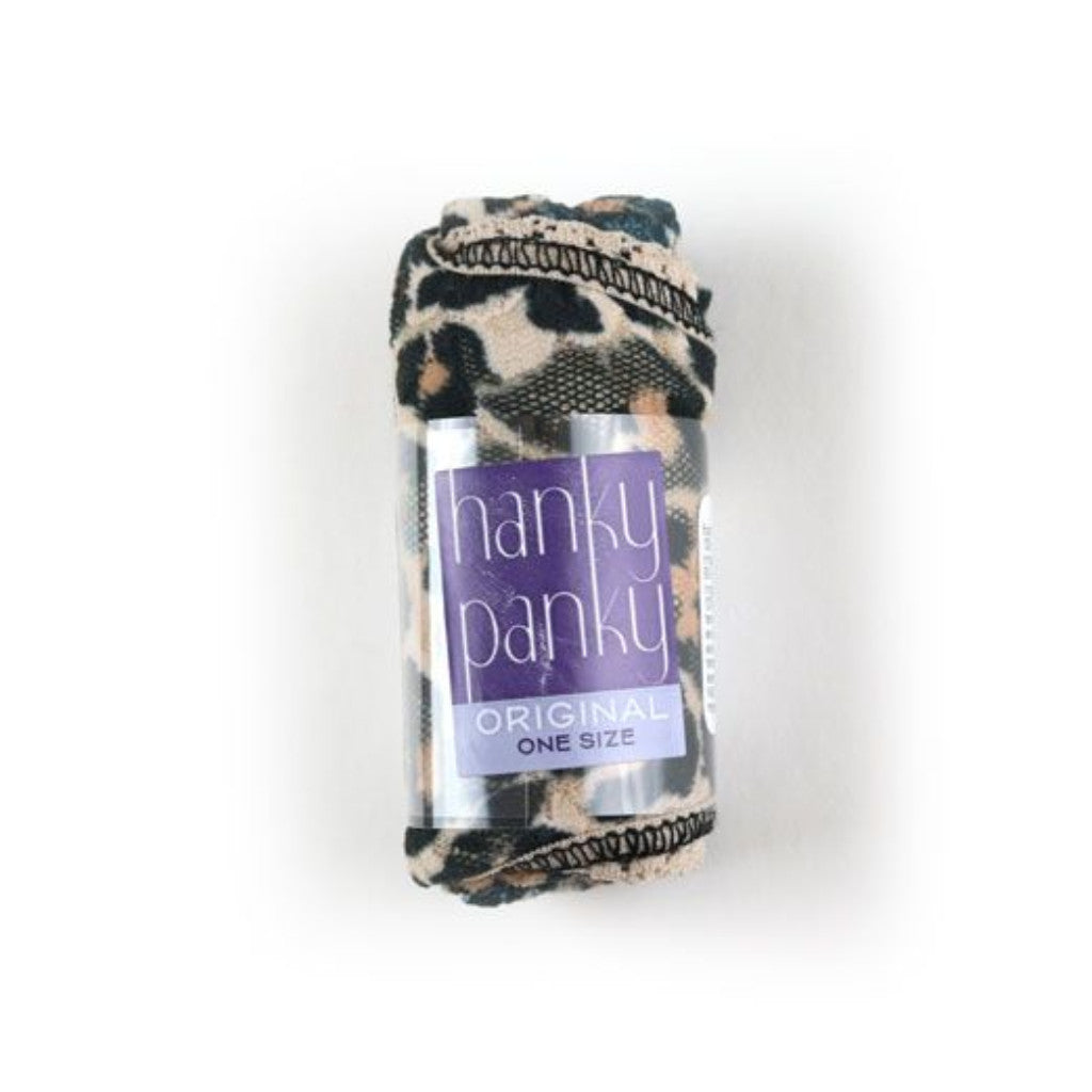 ORIGINAL RISE THONG (LEOPARD PRINT) - HANKY PANKY