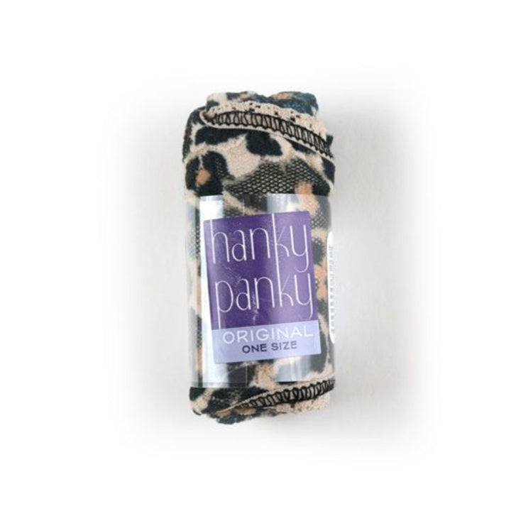 ORIGINAL RISE THONG (LEOPARD PRINT) - HANKY PANKY