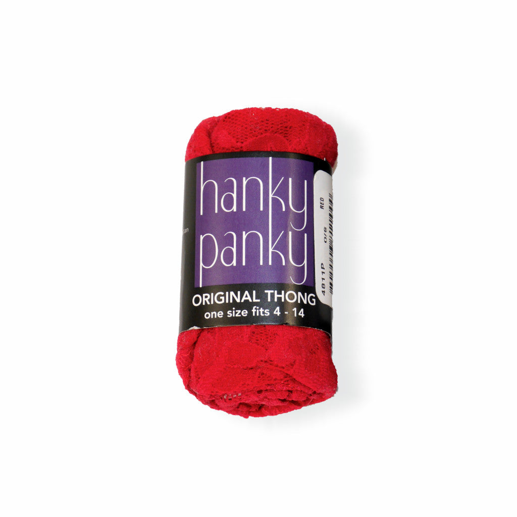 ORIGINAL RISE THONG (RED) - HANKY PANKY