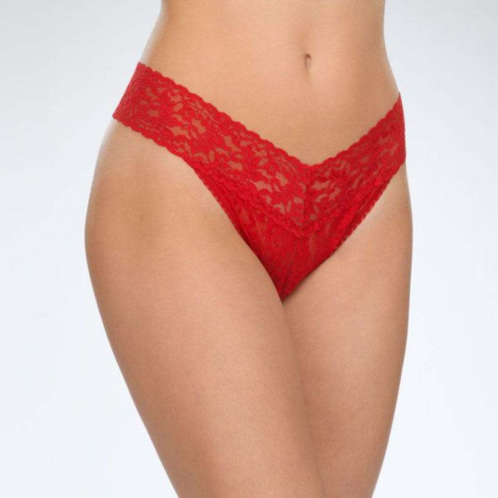 ORIGINAL RISE THONG (RED) - HANKY PANKY