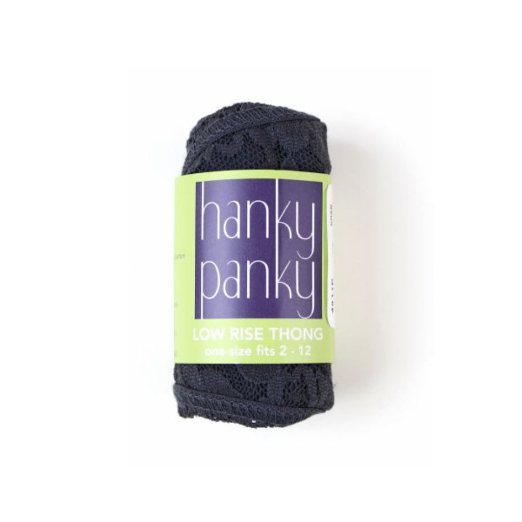 LOW RISE THONG (GRANITE)- HANKY PANKY
