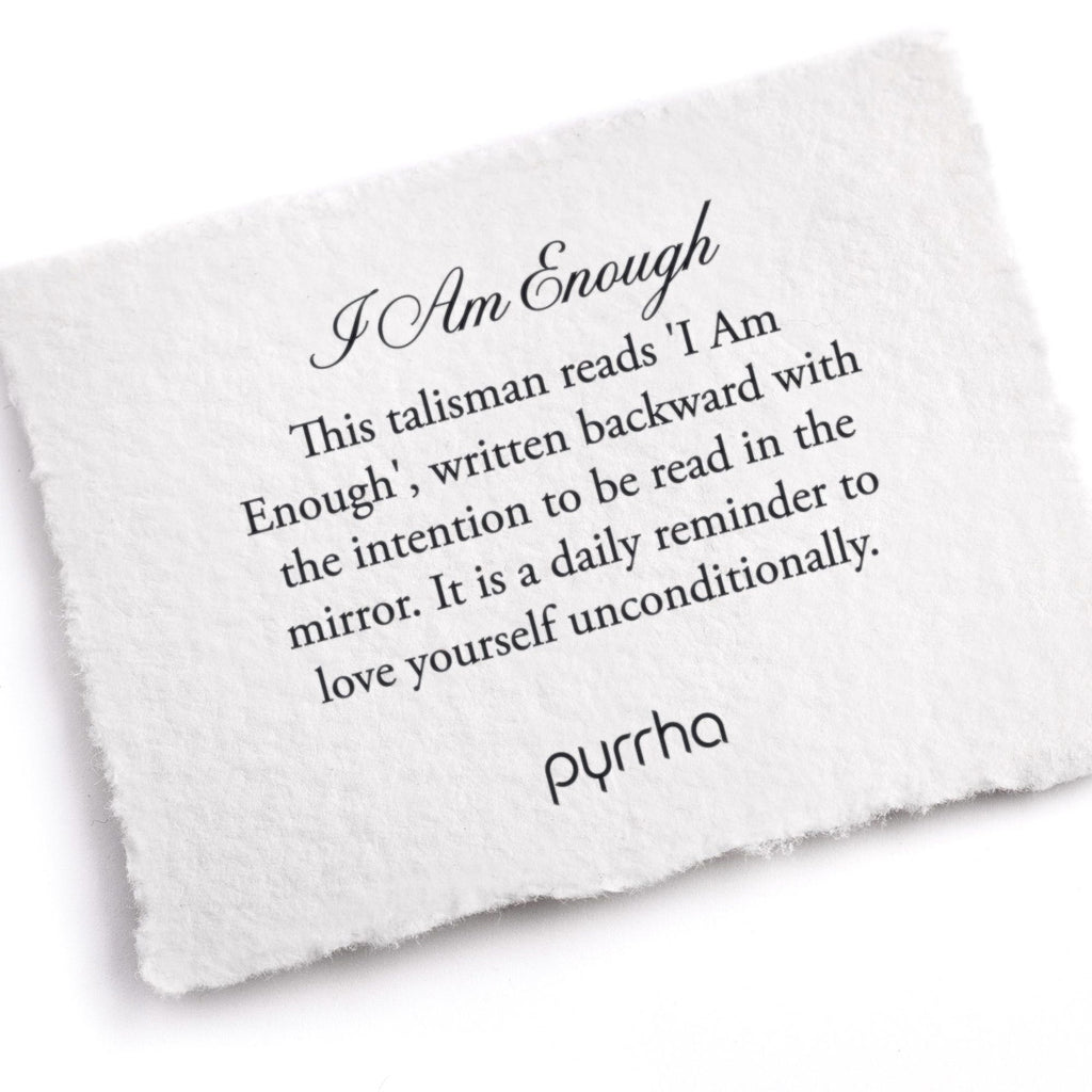 I AM ENOUGH NECKLACE - PYRRHA