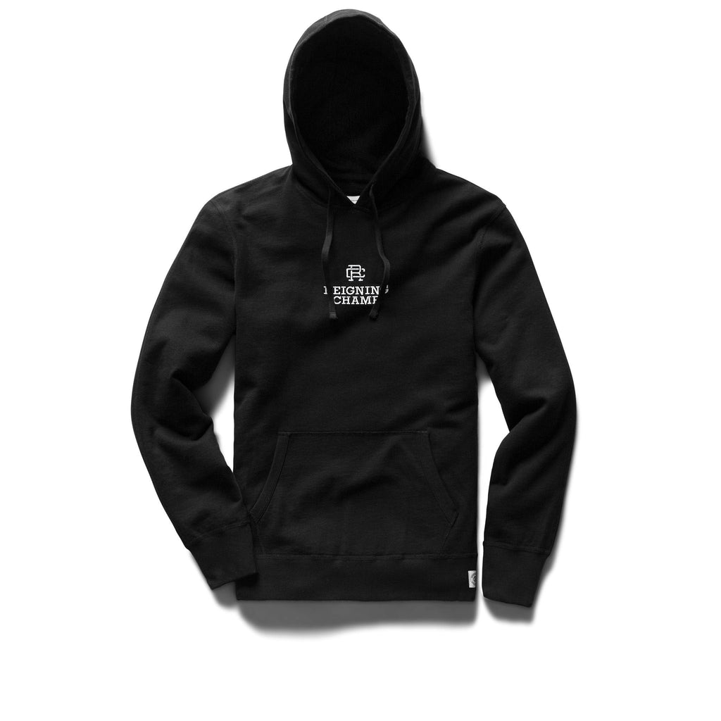 TERRY LOCK UP PULLOVER HOODIE (BLACK) - REIGNING CHAMP