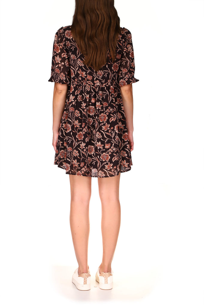 BLOOM DRESS (DUSK FLORAL) - SANCTUARY