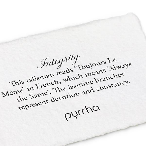 INTEGRITY NECKLACE - PYRRHA